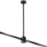 Крепление потолочное MAYTONI MEDIUM FLARITY TRA158С-IPC1-B 300мм с прямым коннектором питания черный TRA158C-IPC1-B